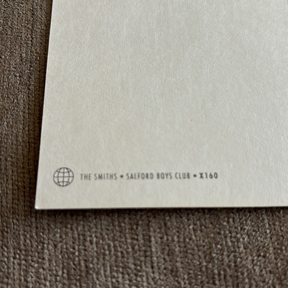 The Smiths The Queen Is Dead On Tour Vintage Postcard - Picture 3 of 3